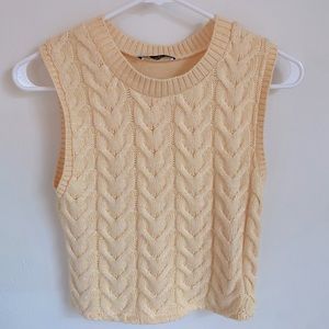 Zara sweater vest